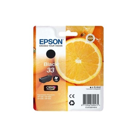 Cartuccia d'inchiostro originale nera Epson T3331 (33) - C13T33314012