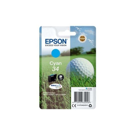 Cartuccia d'inchiostro originale Epson T3462 (34) ciano - C13T34624010