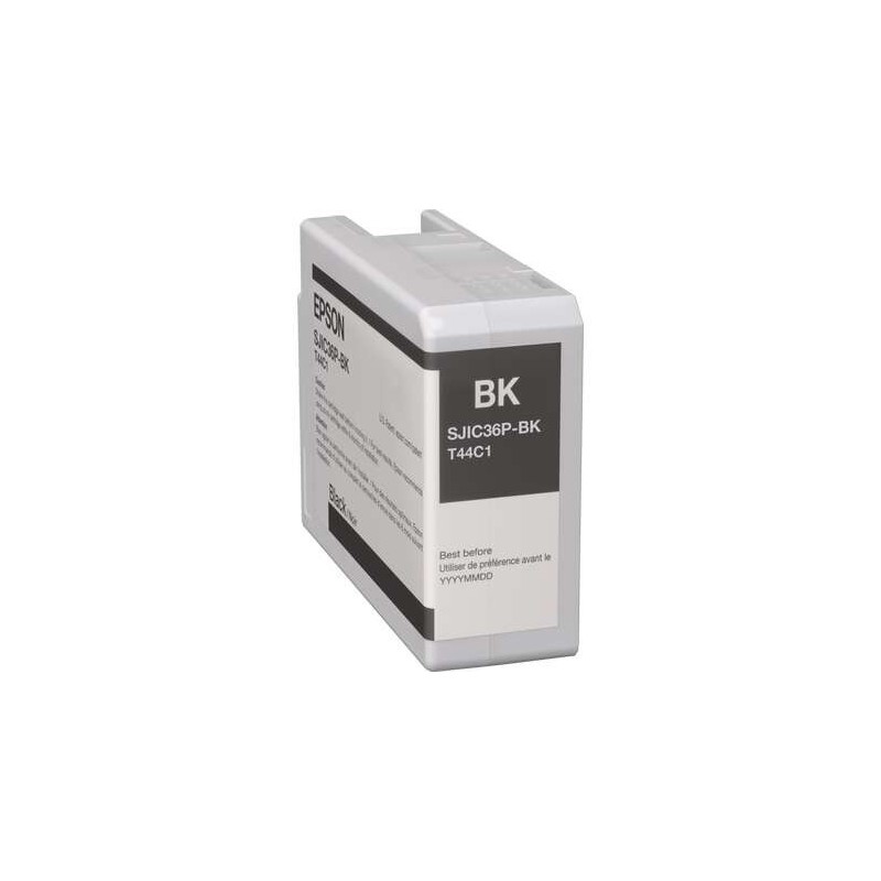 Cartuccia d'inchiostro originale nero Epson SJIC36P - C13T44C140/SJIC36P(K) Cartuccia d'inchiostro originale nero Epson SJIC36P - C13T44C140/SJIC36P(K)