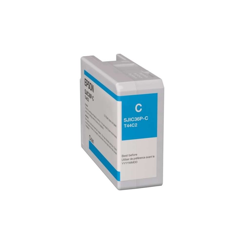 Epson SJIC36P Cyan Cartucho de Tinta Original - C13T44C240/SJIC36P(C) Epson SJIC36P Cyan Cartucho de Tinta Original - C13T44C240/SJIC36P(C)