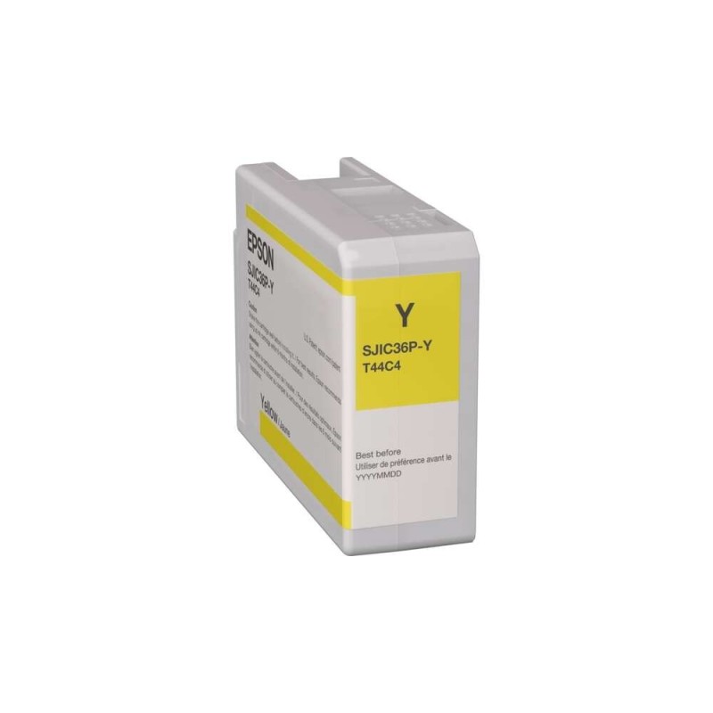 Cartuccia d'inchiostro originale gialla Epson SJIC36P - C13T44C440/SJIC36P(Y) Cartuccia d'inchiostro originale gialla Epson SJIC36P - C13T44C440/SJIC36P(Y)