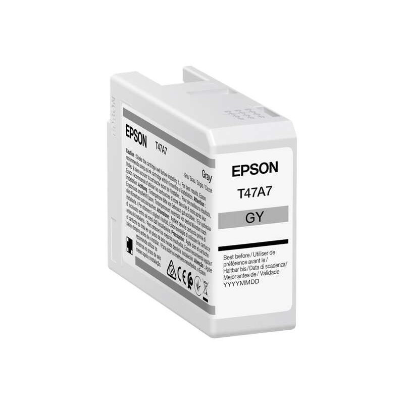 Cartuccia d'inchiostro originale grigia Epson T47A7 - C13T47A700