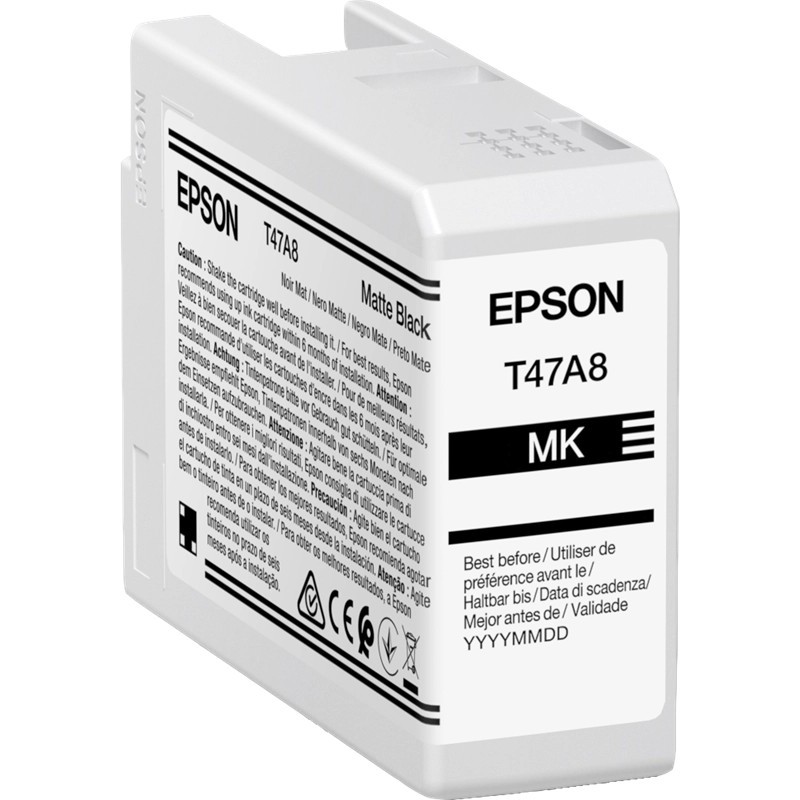 Cartuccia d'inchiostro originale Epson T47A8 nero opaco - C13T47A800