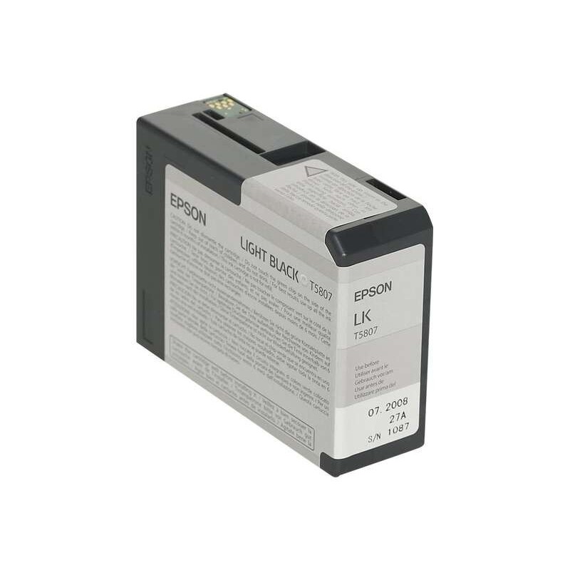 Cartuccia d'inchiostro originale Epson T5807 Black Light - C13T580700