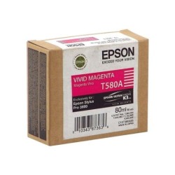 Cartuccia d'inchiostro originale Epson T580A Vivid Magenta - C13T580A00