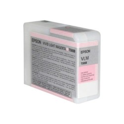 Cartuccia d'inchiostro originale Epson T580B Magenta Light Vivid - C13T580B00