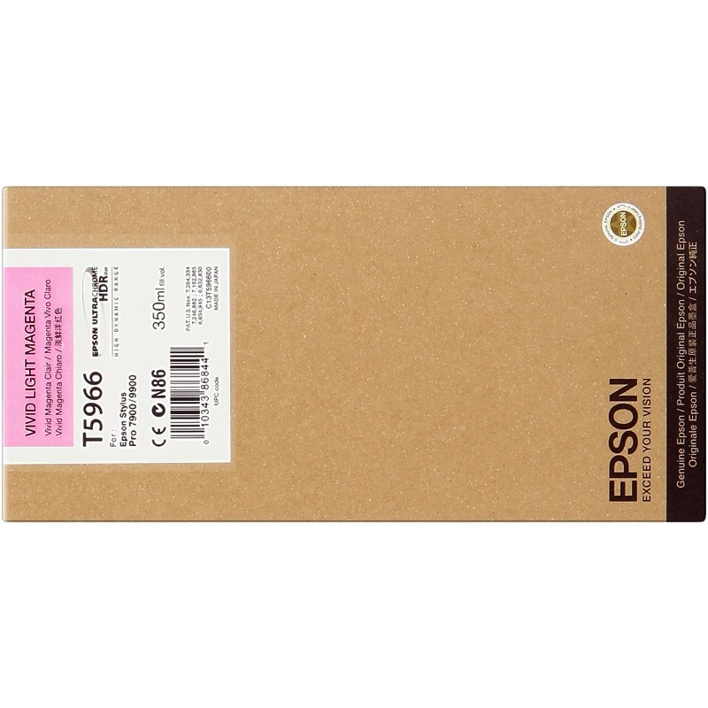 Cartuccia d'inchiostro originale Epson T5966 Magenta Light - C13T596600 Cartuccia d'inchiostro originale Epson T5966 Magenta Light - C13T596600