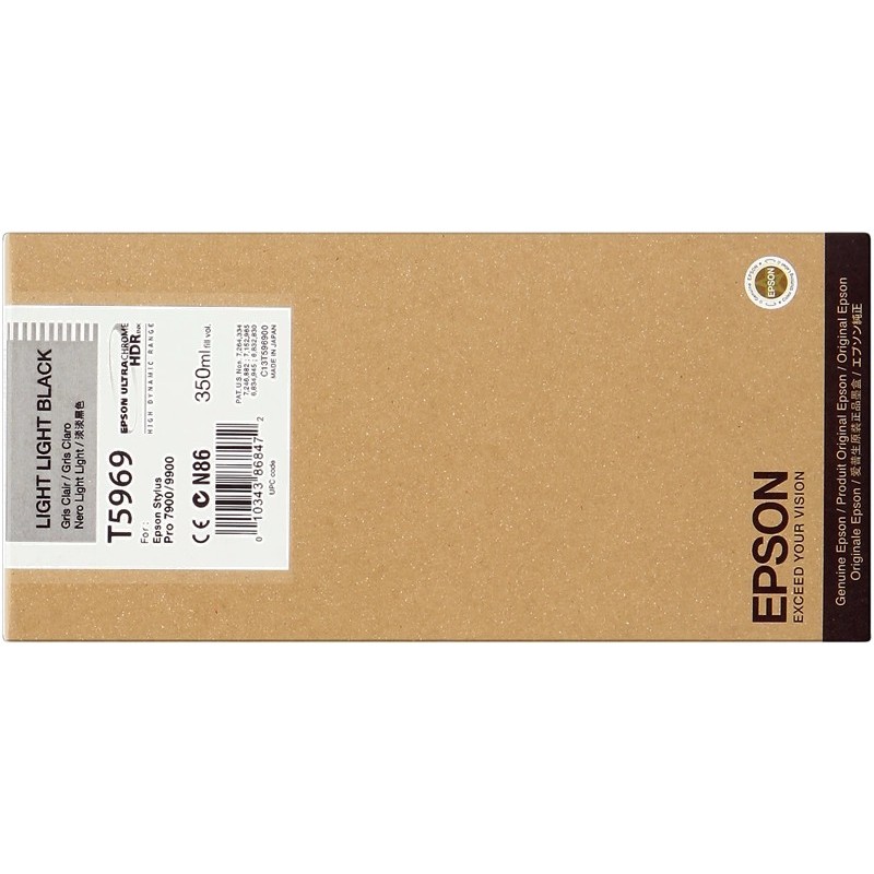 Epson T5969 Negro Light Light Cartucho de Tinta Original - C13T596900 Epson T5969 Negro Light Light Cartucho de Tinta Original - C13T596900