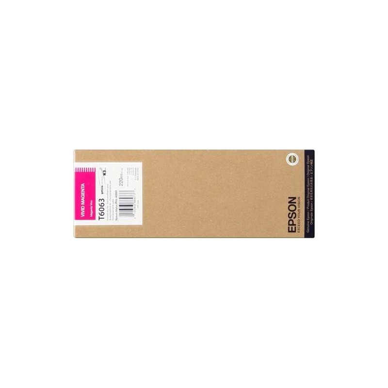 Cartuccia d'inchiostro originale Epson T6063 Vivid Magenta - C13T606300