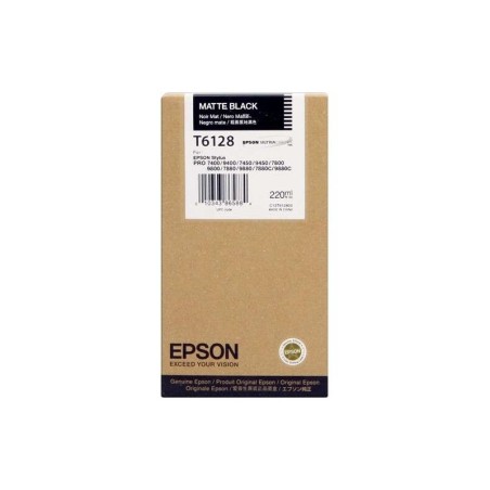 Cartuccia d'inchiostro originale Epson T6128 nero opaco - C13T612800