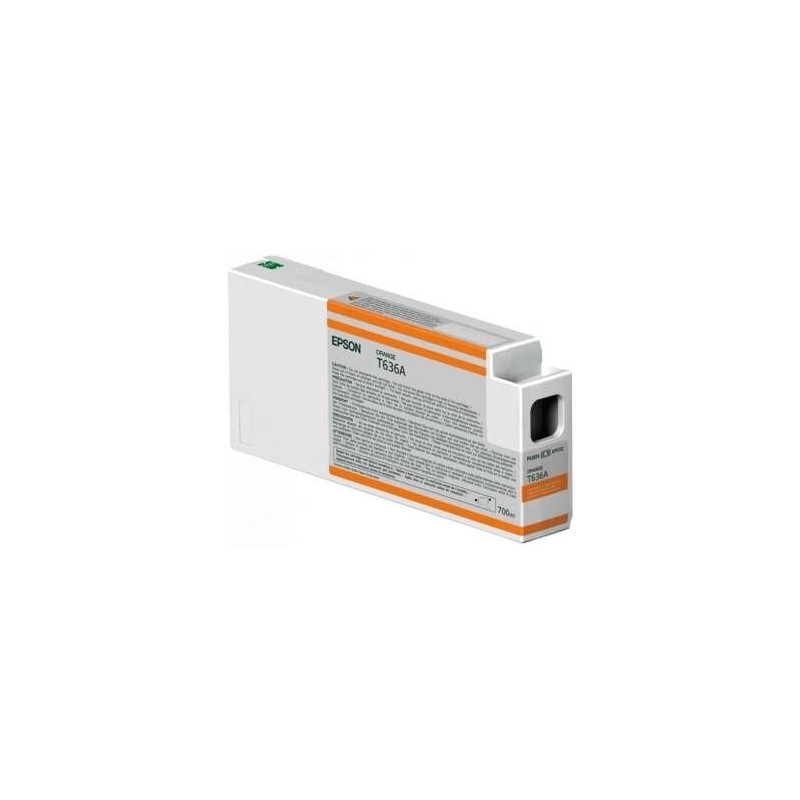 Cartuccia d'inchiostro originale arancione Epson T636A - C13T636A00 Cartuccia d'inchiostro originale arancione Epson T636A - C13T636A00