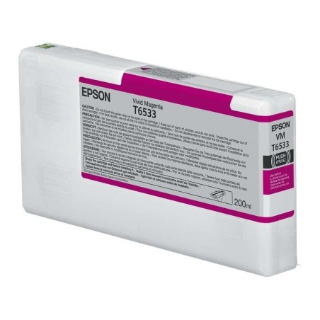Epson T6533 Magenta Cartucho de Tinta Original - C13T653300