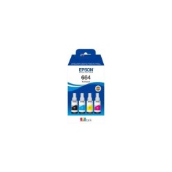 Epson 664 Confezione da 4 flaconi d'inchiostro originali C13T664640