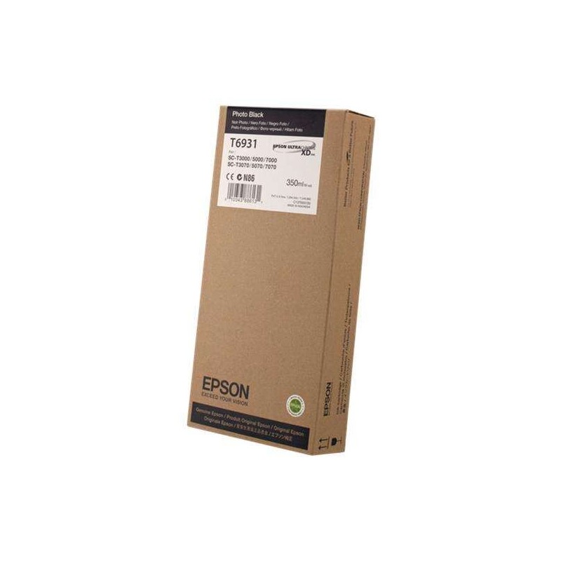 Epson T6931 Negro Photo Cartucho de Tinta Original - C13T693100 Epson T6931 Negro Photo Cartucho de Tinta Original - C13T693100