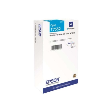 Cartuccia d'inchiostro originale Epson T7552 ciano - C13T755240/C13T75524N