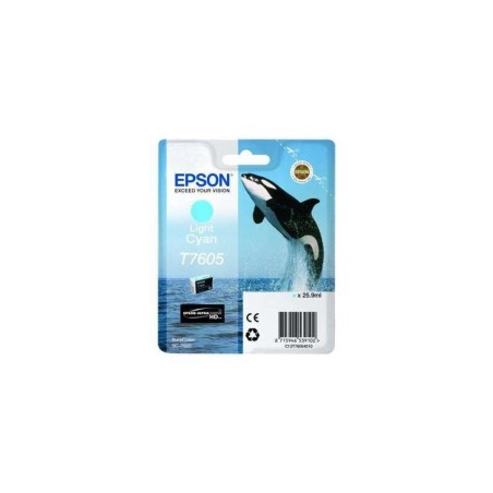Cartuccia d'inchiostro originale Epson T7605 ciano chiaro - C13T76054010