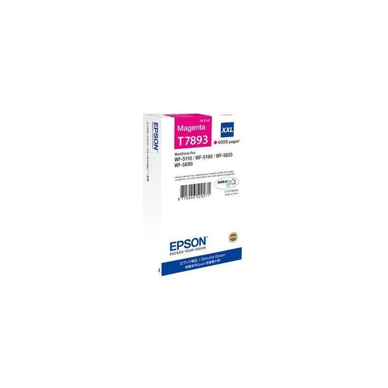 Cartuccia d'inchiostro originale Epson T7893 magenta - C13T789340 Cartuccia d'inchiostro originale Epson T7893 magenta - C13T789340