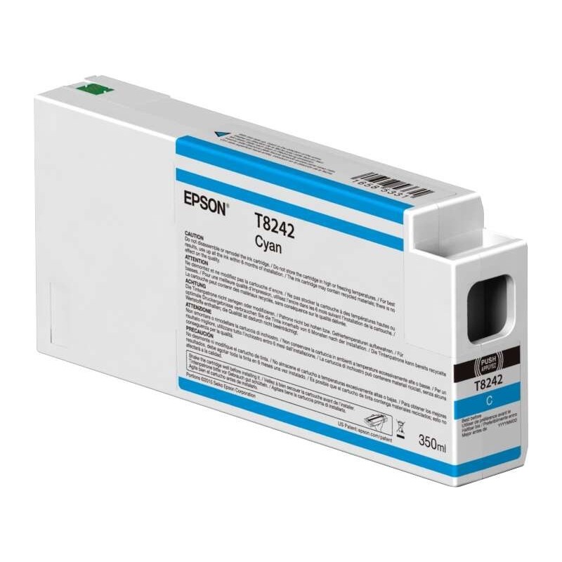 Cartuccia d'inchiostro originale Epson T8242 ciano - C13T824200 Cartuccia d'inchiostro originale Epson T8242 ciano - C13T824200