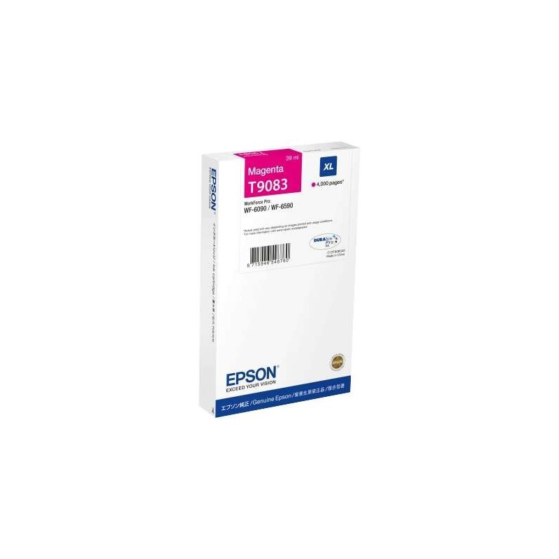 Cartuccia d'inchiostro originale magenta Epson T9083 - C13T908340 Cartuccia d'inchiostro originale magenta Epson T9083 - C13T908340