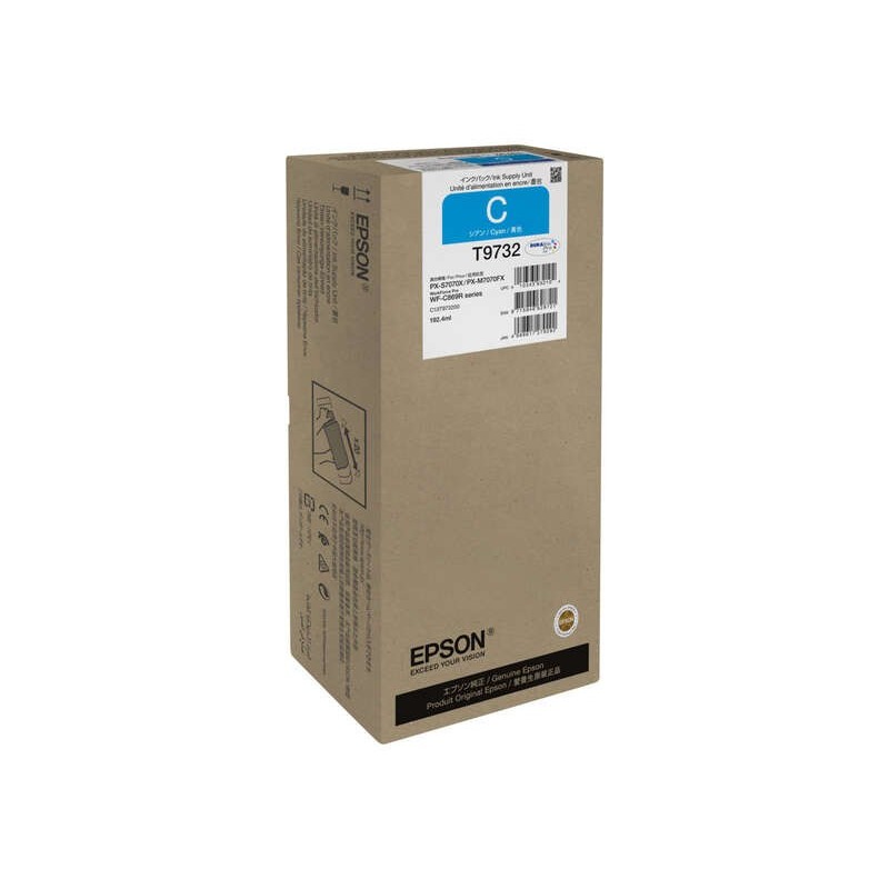 Epson T9732 Cyan Cartucho de Tinta Original - C13T973200 Epson T9732 Cyan Cartucho de Tinta Original - C13T973200