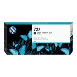 Cartuccia d'inchiostro originale nero opaco HP 727 - C1Q12A