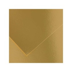 Canson Guarro Pack de 25 Cartulinas Iris de 185g - 50x65cm - Color Oro