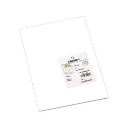 Canson Guarro Pack de 50 Cartulinas Iris A4 de 185g - 21x29.7cm - Color Blanco