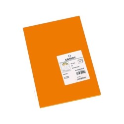 Canson Guarro Confezione da 50 Cartoncini A4 Iris da 185g - 21x29,7cm - Colore Arancione