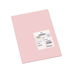 Canson Guarro Confezione da 50 Cartoncini Iris A4 da 185 g - 21x29,7 cm - Colore Rosa