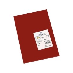 Canson Guarro Confezione da 50 Cartoncini Iris A4 185 g - 21x29,7 cm - Colore Marrone