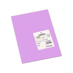 Canson Guarro Pack de 50 Cartulinas Iris A4 de 185g - 21x29.7cm - Color Lila