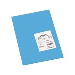 Canson Guarro Pack de 50 Cartulinas Iris A4 de 185g - 21x29.7cm - Color Azul Maldivas