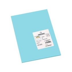 Canson Guarro Confezione da 50 Cartoncini Iris A4 185 g - 21x29,7 cm - Colore Blu Turchese