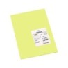Canson Guarro Pack de 50 Cartulinas Iris A4 de 185g - 21x29.7cm - Color Verde Manzana