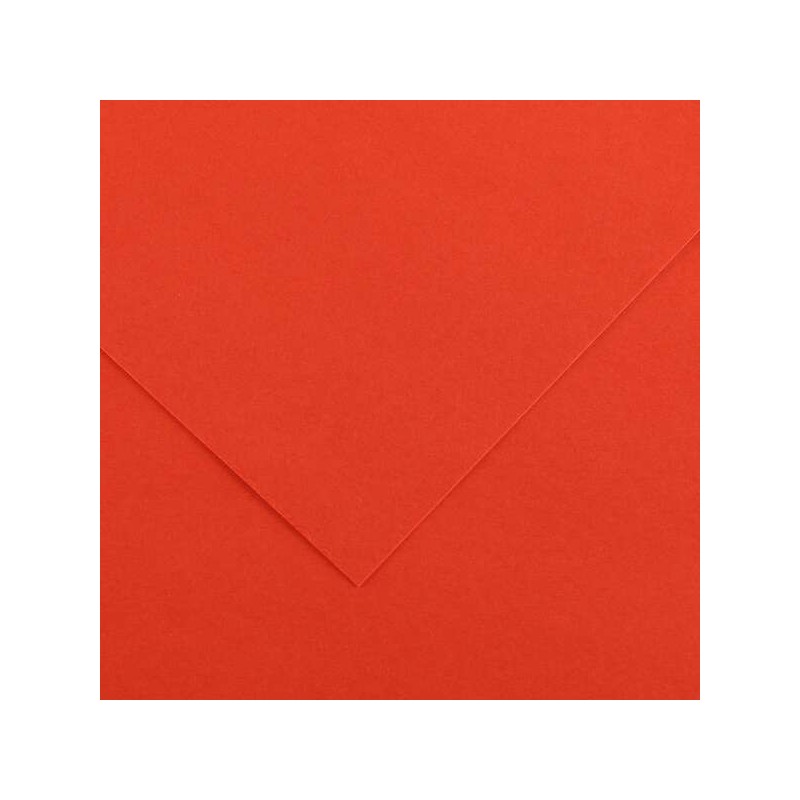 Canson Guarro Confezione da 25 Carte Iris da 185g - 50x65cm - Colore Pomodoro Canson Guarro Confezione da 25 Carte Iris da 185g - 50x65cm - Colore Pomodoro