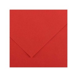 Canson Guarro Confezione da 25 Carte Iris da 185g - 50x65cm - Colore Rosso