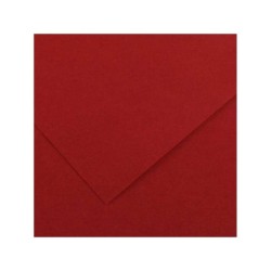 Canson Guarro Pack de 25 Cartulinas Iris de 185g - 50x65cm - Color Granate
