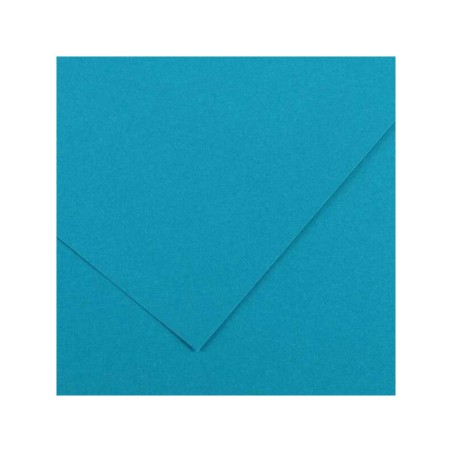 Canson Guarro Pack de 25 Cartulinas Iris de 185g - 50x65cm - Color Azul Maldivas