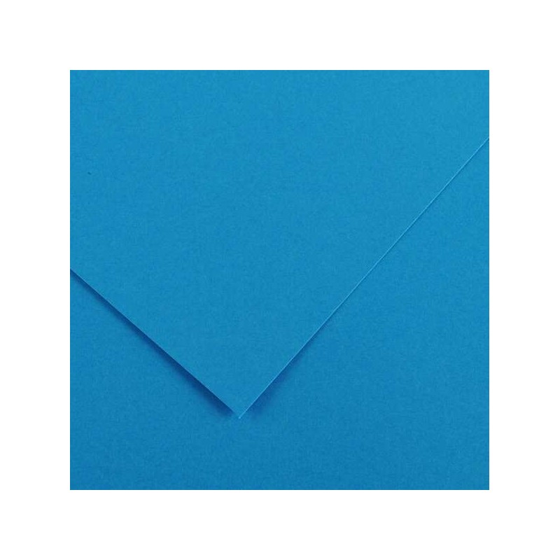Canson Guarro Confezione da 25 Carte Iris da 185g - 50x65cm - Colore Blu Mare