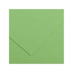 Canson Guarro Pack de 25 Cartulinas Iris de 185g - 50x65cm - Color Verde Manzana