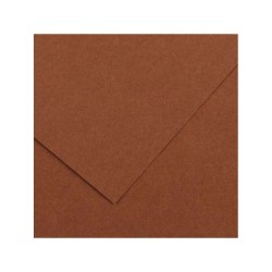 Canson Guarro Confezione da 25 Carte Iris da 185g - 50x65cm - Colore Cioccolato