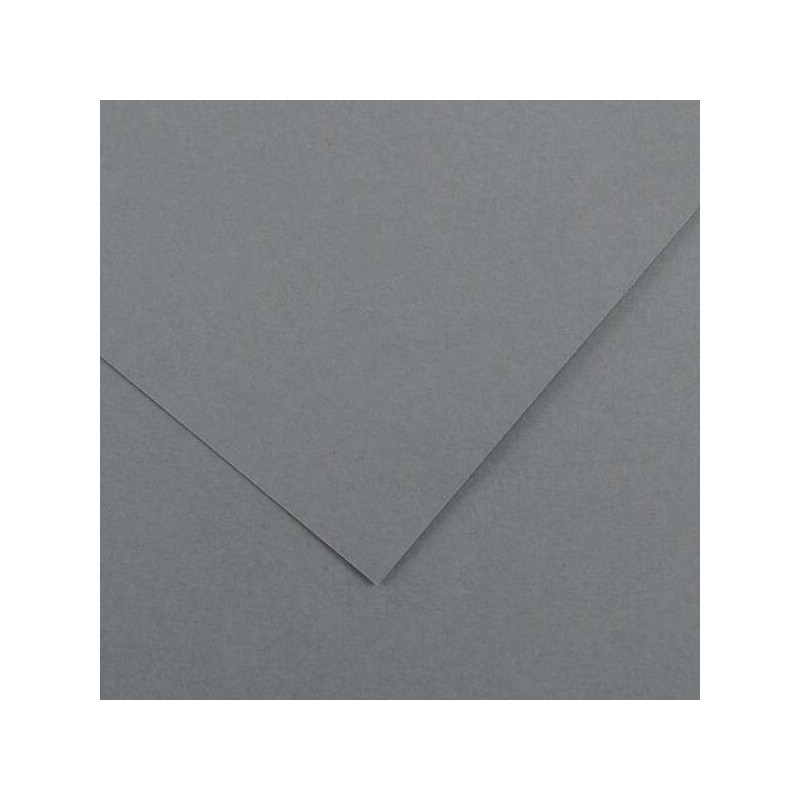 Canson Guarro Confezione da 25 Carte Iris da 185g - 50x65cm - Colore Grigio Piombo Canson Guarro Confezione da 25 Carte Iris da 185g - 50x65cm - Colore Grigio Piombo