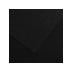 Canson Guarro Pack de 25 Cartulinas Iris de 185g - 50x65cm - Color Negro