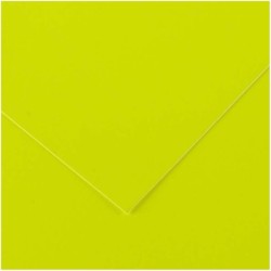 Canson Guarro Pack de 25 Cartulinas Iris de 185g - 50x65cm - Color Amarillo Fluo