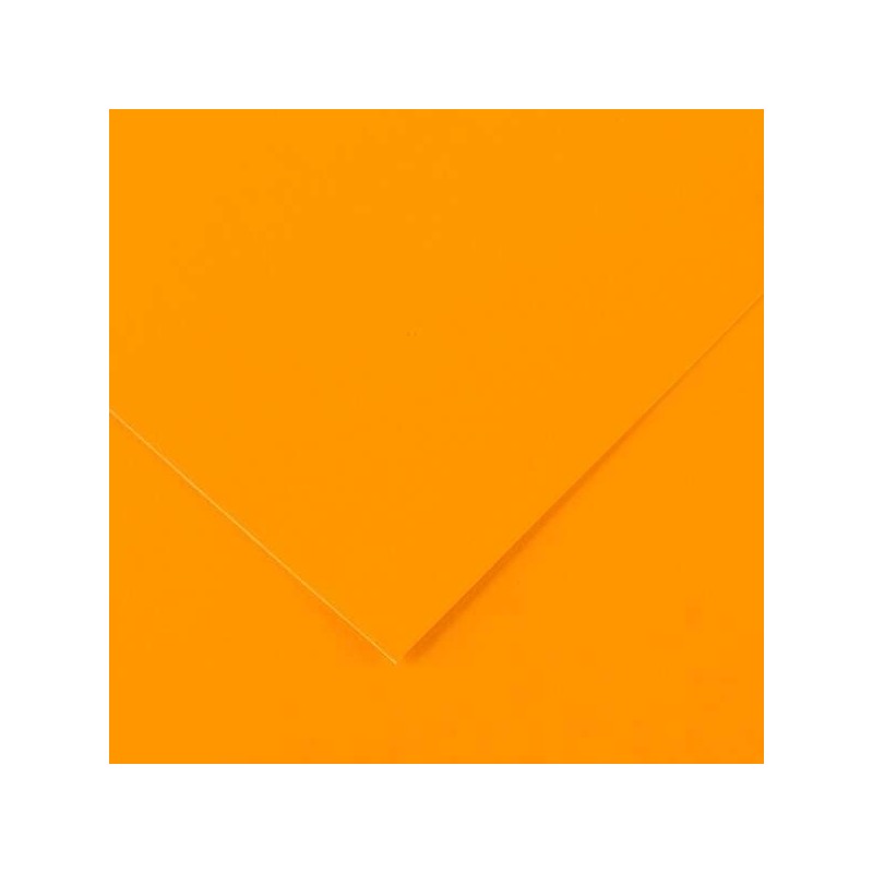 Canson Guarro Confezione da 25 Carte Iris da 185g - 50x65cm - Colore Arancio Fluo Canson Guarro Confezione da 25 Carte Iris da 185g - 50x65cm - Colore Arancio Fluo