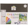 Canson Guarro Minipack da 10 Cartoncini Iris A4+ 185g - 24x32 cm - Colori Assortiti
