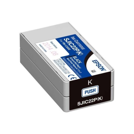 Cartuccia d'inchiostro originale nero Epson SJIC22P - C33S020601/SJIC22P(K)