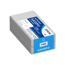 Cartuccia d'inchiostro originale Epson SJIC22P ciano - C33S020602/SJIC22P(C)