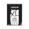 Canson XL Black Bloc de 40 Hojas Negras 150g A3 - Grano Fino - Espiral Microperforado