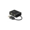 Conceptronic Hub Travel Extender USB 2.0 a 4 porte USB 2.0 - 480Mbps - Nero